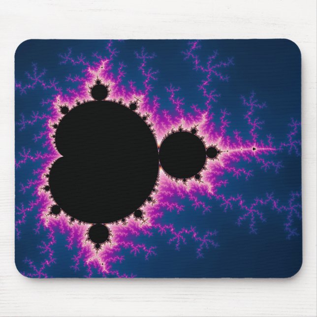 Lightningbrot - Fractal Mouse Mat (Front)