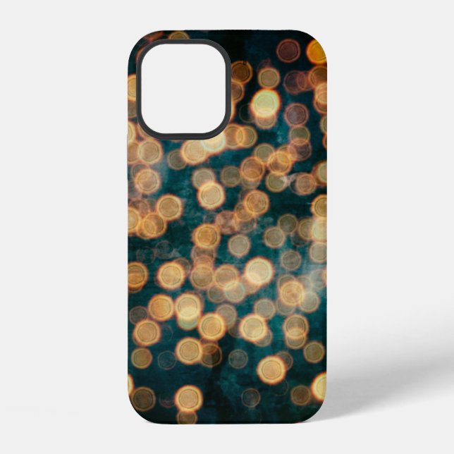 lights backgroundabstract, background, black, blur iPhone case (Back)
