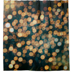 lights backgroundabstract, background, black, blur shower curtain