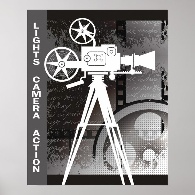 Lights, Camera, Action 16x20 Poster (Front)