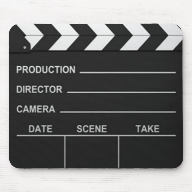 Lights Camera Action - mousepad (Front)