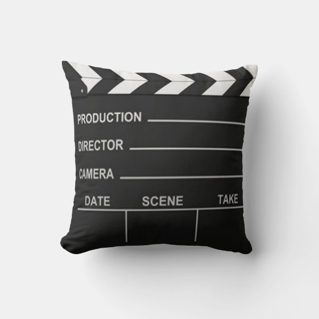 Lights Camera Action - Pillow (Front)