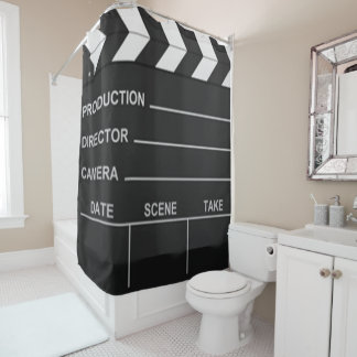 Lights Camera Action Shower Curtain