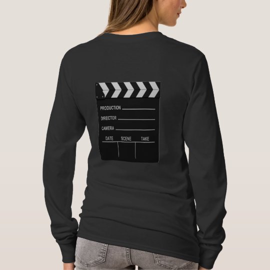 Lights Camera Action TShirt Zazzle.co.uk