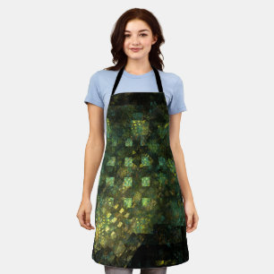 Lights in the City Abstract Art Apron