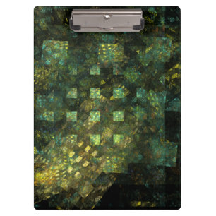 Lights in the City Abstract Art Clipboard