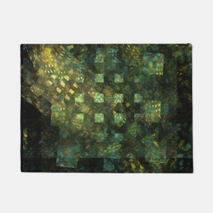 Lights in the City Abstract Art Doormat