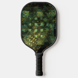 Lights in the City Abstract Art Pickleball Paddle