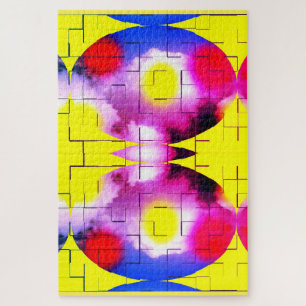 Lights in the sky art jigsaw puzzle