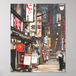 Lights in the Snow Poster