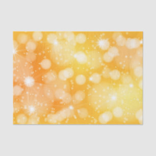 Lights in Yellow Tissue Paper