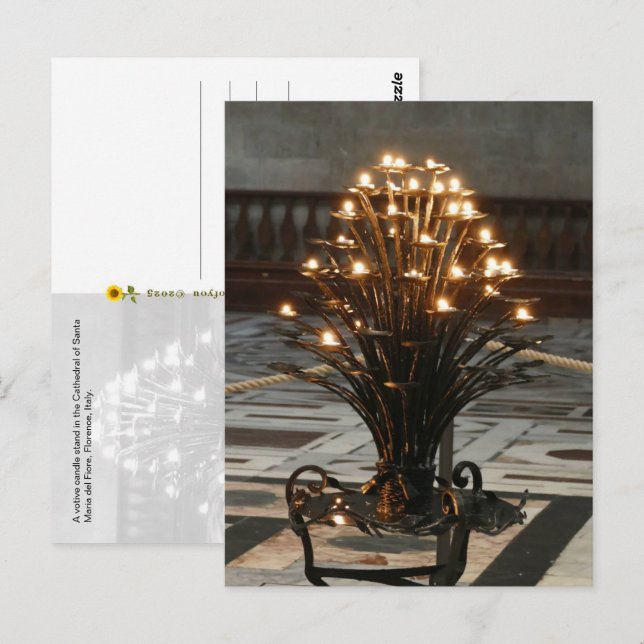 Lights of Faith, Florence, Italy  -  Postcard (Front/Back)