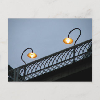 Lights on the Walnut Street Bridge Postcard