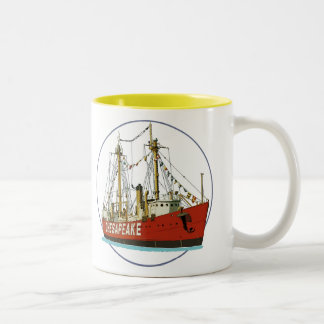 Lightship Chesapeake Two-Tone Coffee Mug
