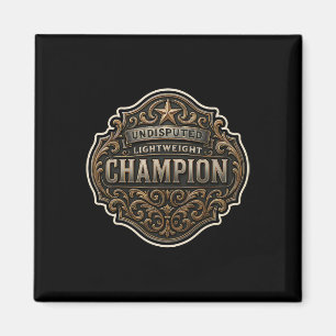 Lightweight Champion Mma Boxing Kickboxing Champ B Magnet