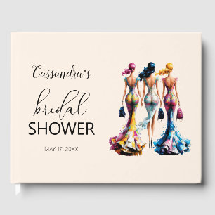 Lightweight Dressing Women Bridal Shower  Guest Book