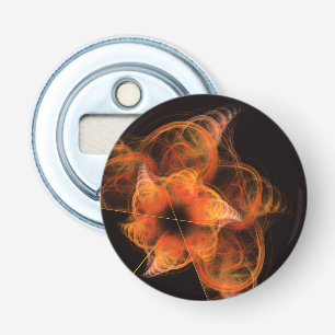 Lightworks Abstract Art Button Bottle Opener