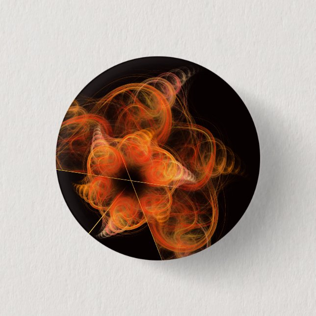 Lightworks Abstract Art Button (round) (Front)