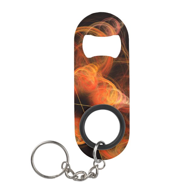 Lightworks Abstract Art Fractal of Fiery Energy (Front)