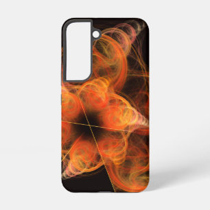 Lightworks Abstract Art Fractal of Fiery Energy Samsung Galaxy Case