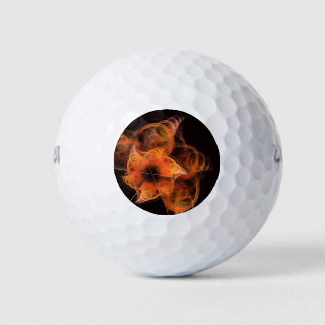 Lightworks Abstract Art Golf Balls (Front)