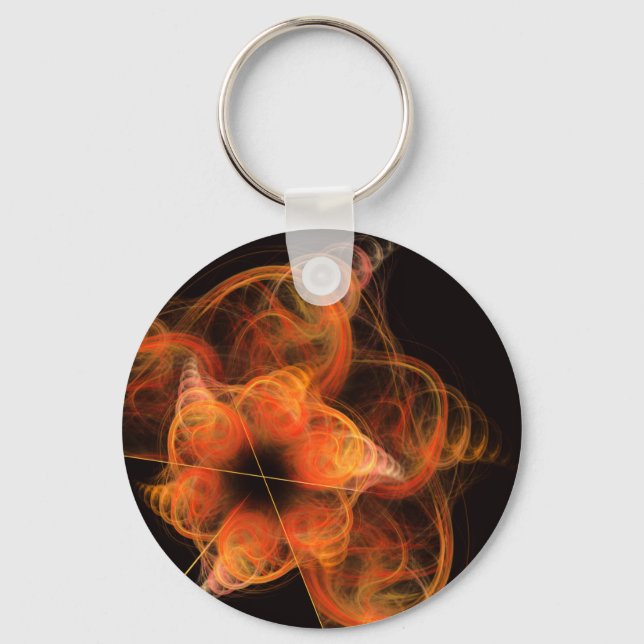 Lightworks Abstract Art Keychain (Front)