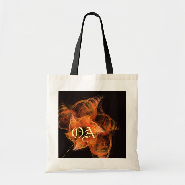 Lightworks Abstract Art Monogram Bag (Front)