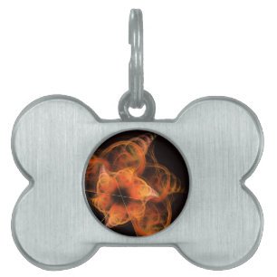 Lightworks Abstract Art Pet Name Tag