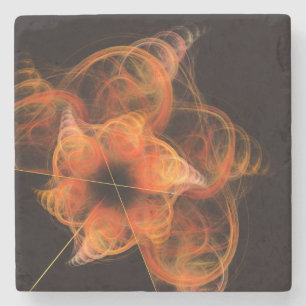 Lightworks Abstract Art Stone Coaster