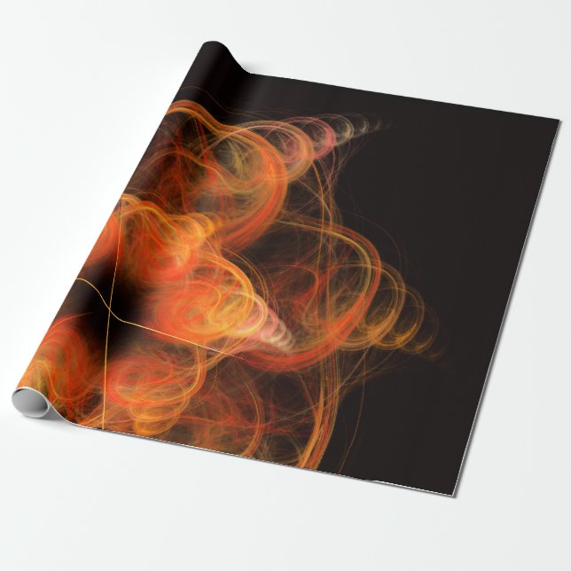 Lightworks Abstract Art Wrapping Paper (Unrolled)