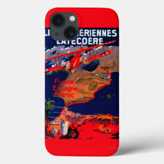 Lignes Aeriennes Latecoere Vintage Poster iPhone 13 Case
