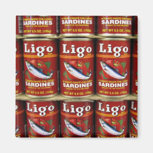 Ligo Sardine Can Magnet