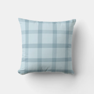 Ligth Blue Chequered Pillow