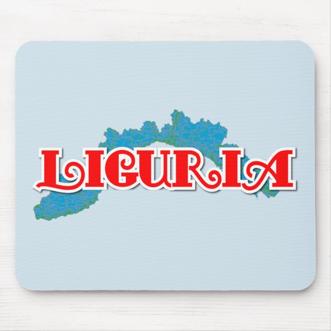 Liguria Mouse Mat (Front)