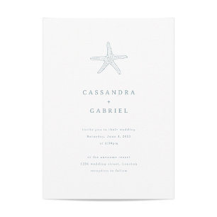 Lihue Wedding Invitation