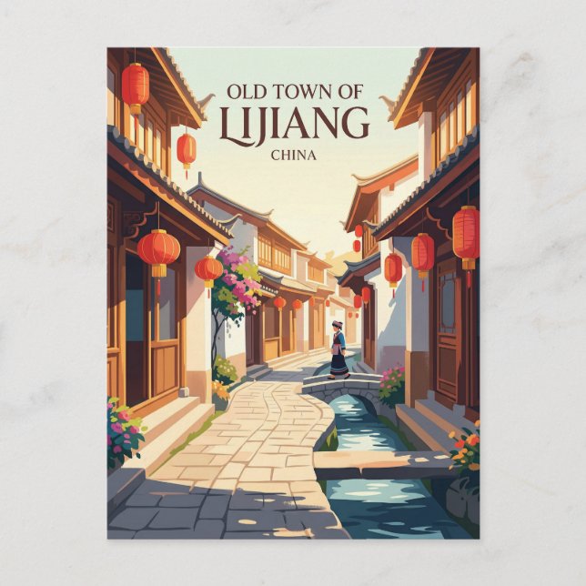 Lijiang, China China Postcard (Front)