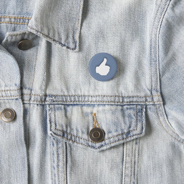 Like 3 Cm Round Badge (In Situ)
