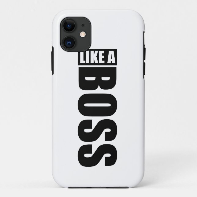 "LIKE A BOSS" for IPhone 5 Case-Mate iPhone Case (Back)