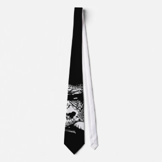 Like a Boss Gorilla Smoking Dark Tie