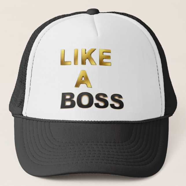 Like A Boss Hat (Front)