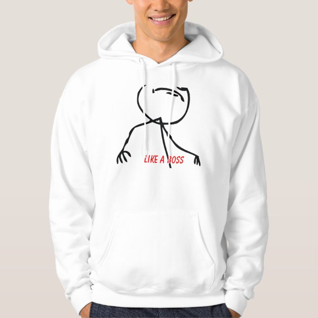 Like a Boss Hoodie (Front)