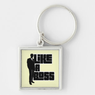 Like a Boss Key Ring