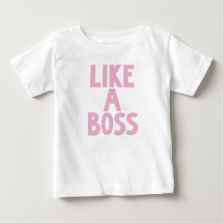 LIKE A BOSS KIDS T-SHIRT