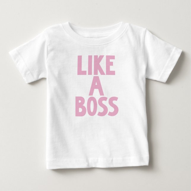 LIKE A BOSS KIDS T-SHIRT (Front)