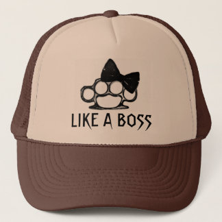 LIKE A BOSS-KnuckleBow Trucker Hat