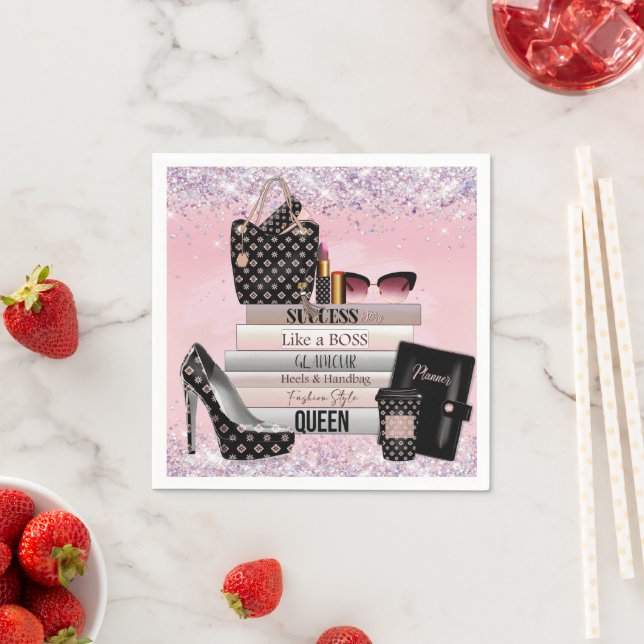 Like a Boss Luxury  Napkin (Insitu)