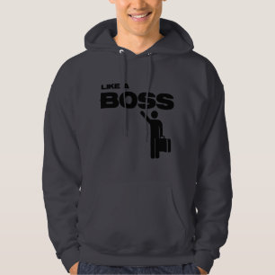 Like a boss meme hoodie