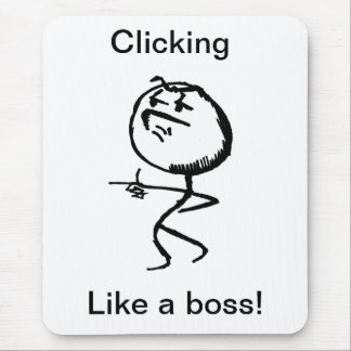 like a boss mouse mat