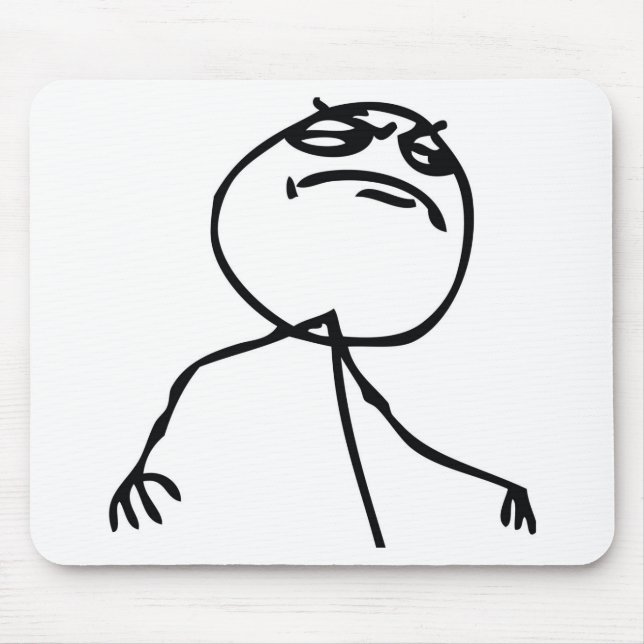 Like a Boss Mouse Mat (Front)