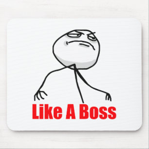 Like a Boss Mouse Mat